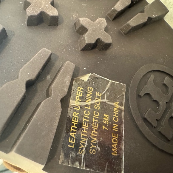 Tory Burch Jada Winter Waterproof Duck Boot Fur Lined Women's Size 7.5 M Green - Picture 10 of 10